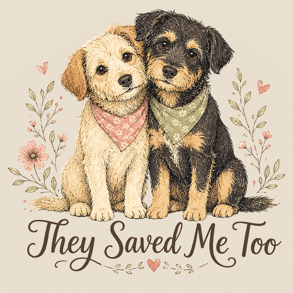 They Saved Me Too Standard Tee Tan - Image 2