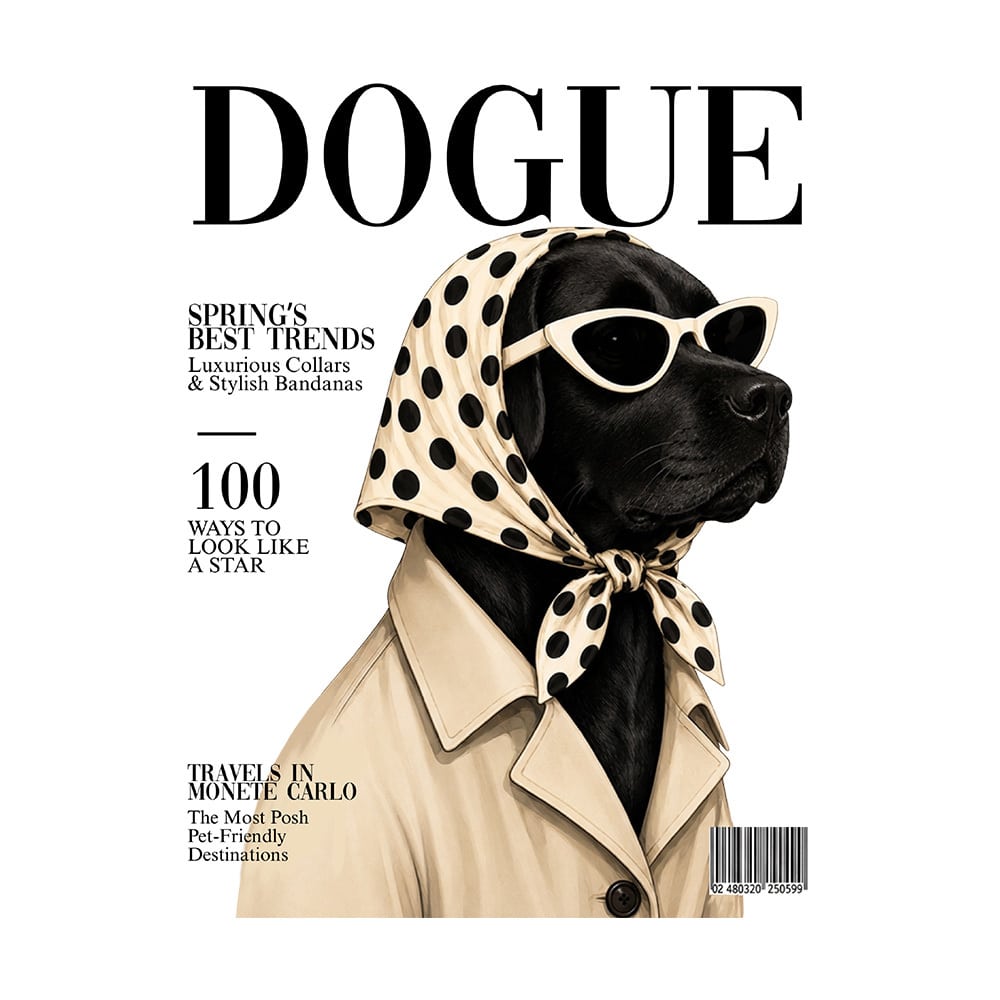 Dogue Labrador Standard Tee White - Image 2