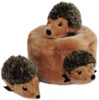 ZippyPaws Burrow Squeaky Hide & Seek Plush Dog Toy,