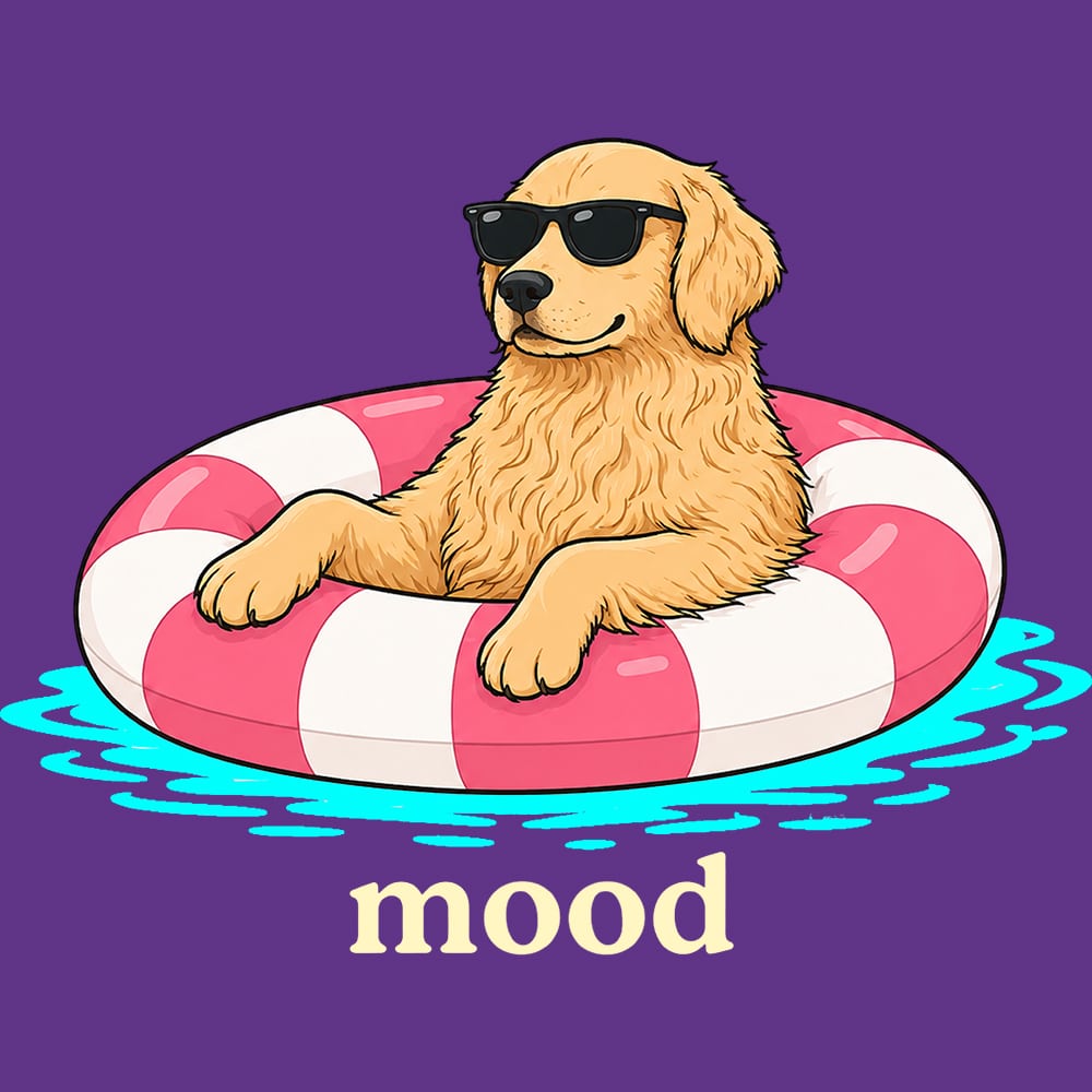 Floating Into Summer Standard Tee Purple - Image 2