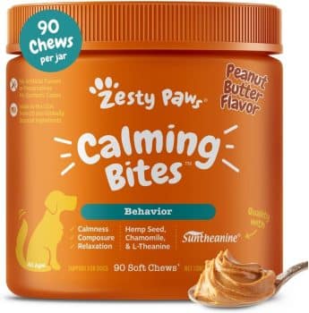  Zesty Paws Calming Chews for Dogs