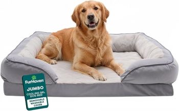 FurHaven Cooling Gel Dog Bed