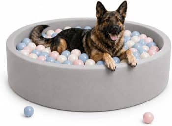 Dog Ball Pit, 43.5" x 12" Soft Foam Ball 