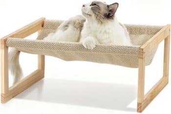  FUKUMARU Large Cat Hammock, Raised Dog Bed