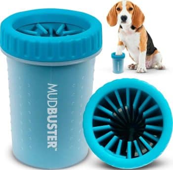 Dexas MudBuster Portable Dog Paw Cleaner, Medium