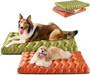 Washable Dog Bed, Cooling Dog Crate Bed Mat 