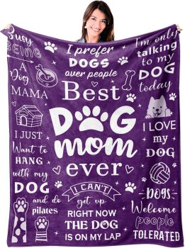 Mosslink Dog Mom Blanket 60"x50
