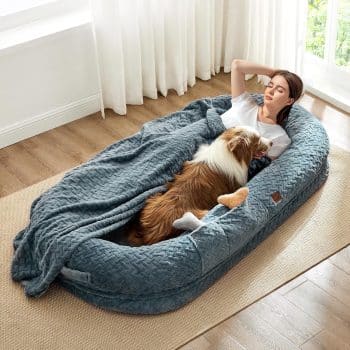 ChiXnuggle Orthopedic Human Dog Bed