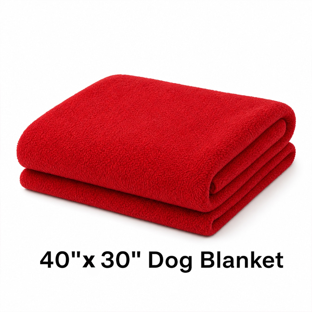 Dog Comfort Set - Includes Sock Monkey Toy and Soft Fleece Dog Blanket 40" x 30" - Image 4