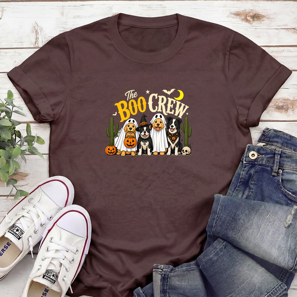 Boo Crew Wild West Standard Tee Brown