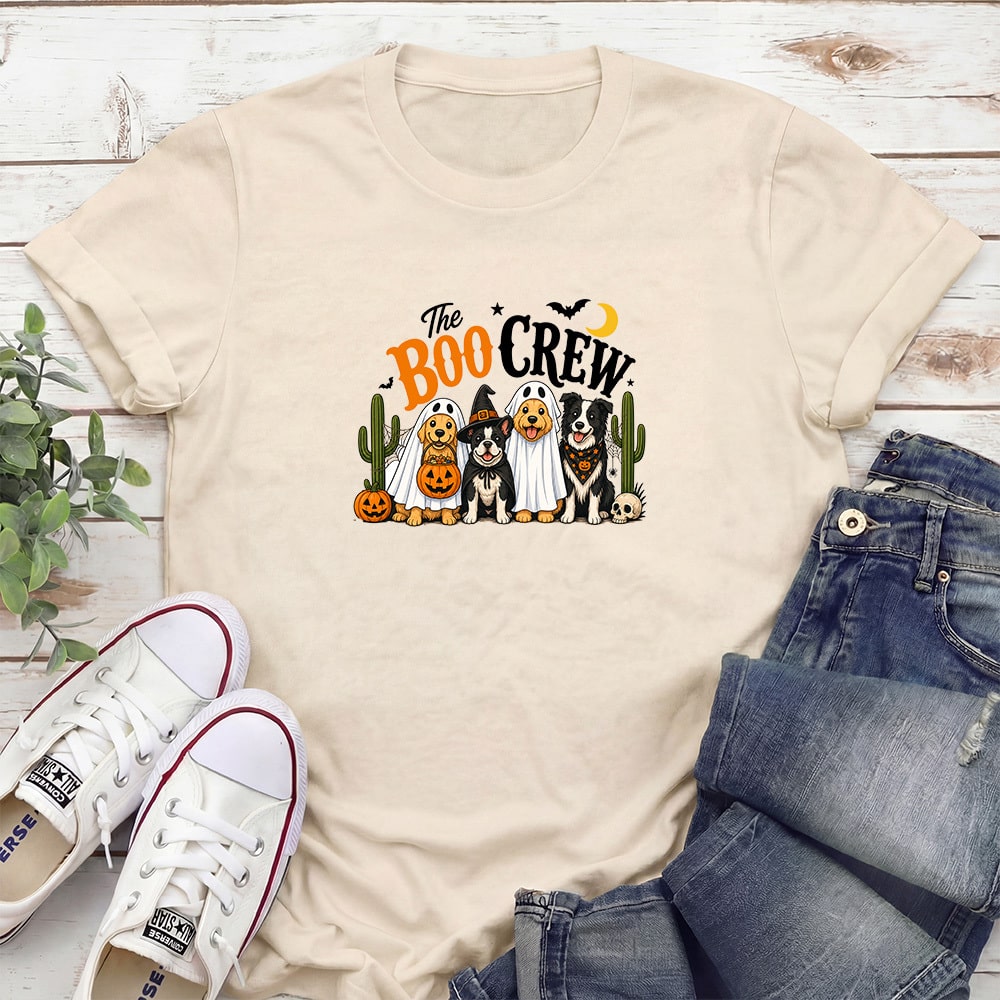 Boo Crew Wild West Standard Tee Tan