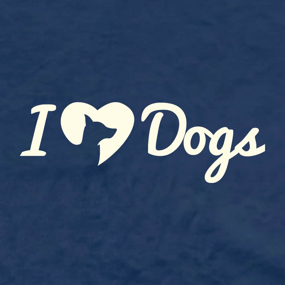 Every Dog Deserves A Forever Home iHeartDogs Standard Tee Navy - Image 4