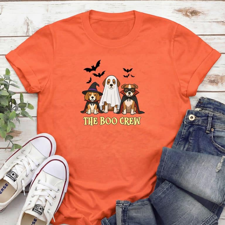 The Boo Crew Standard Tee Orange