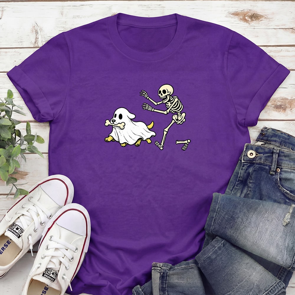 Bone Bandit Standard Tee Purple