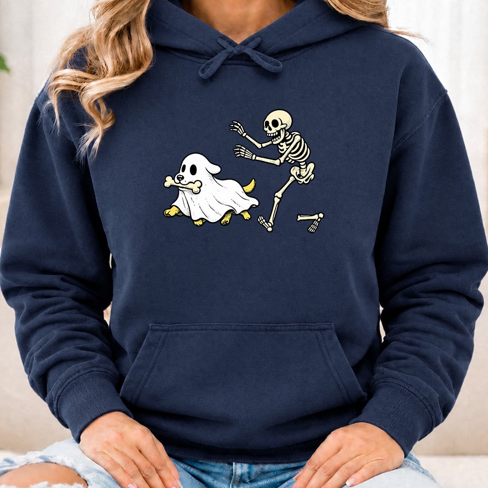 Comfort Colors Bone Bandit Premium Hoodie Navy