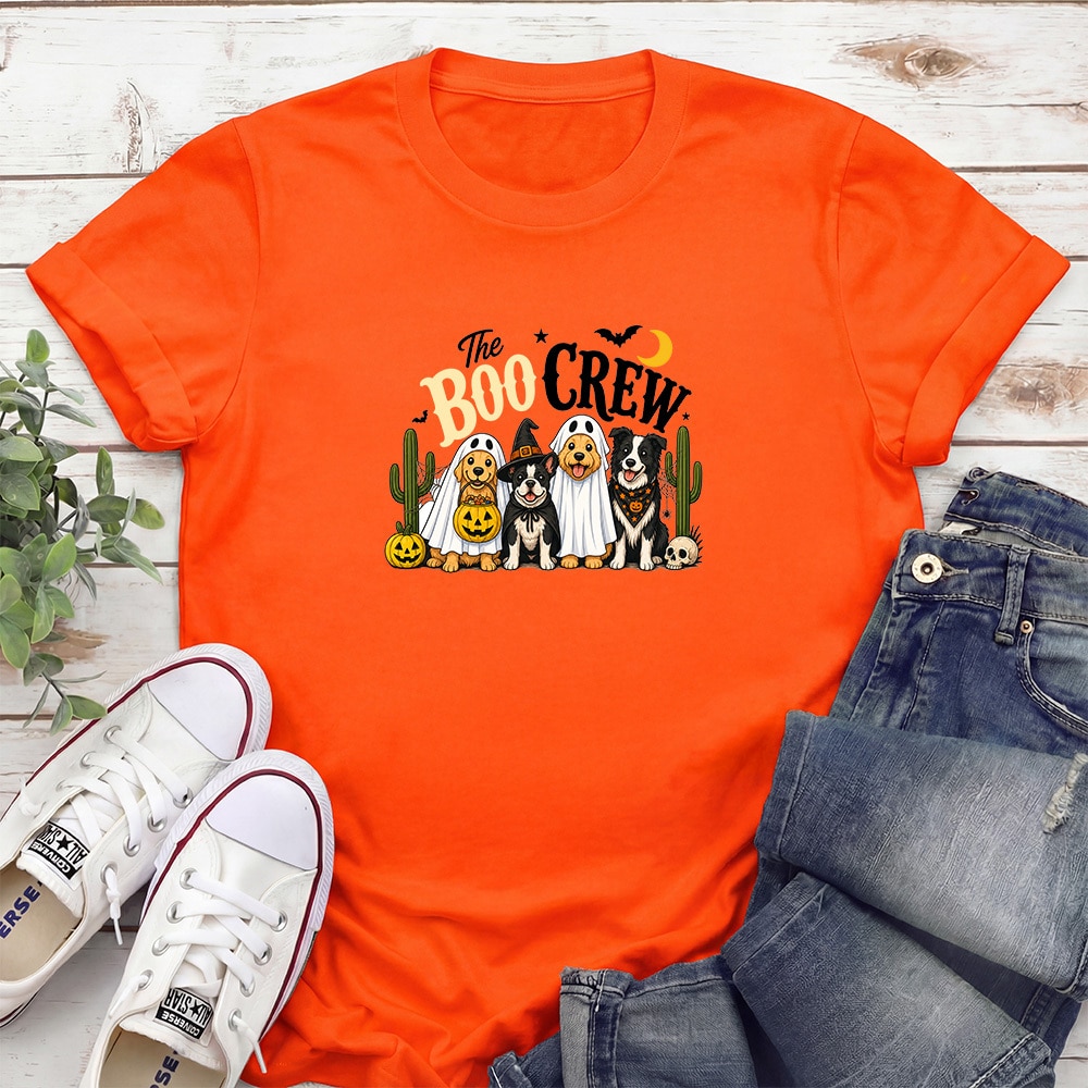 Boo Crew Wild West Standard Tee Bright Orange