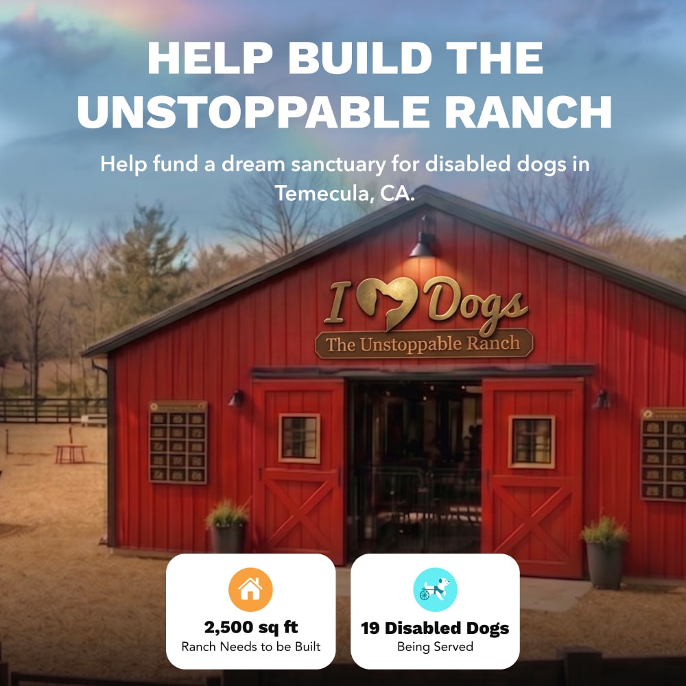 Help Build The Unstoppable Dog Ranch - Donate Now