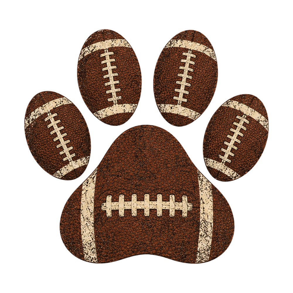 Touchdown Paws Standard Tee White - Image 2