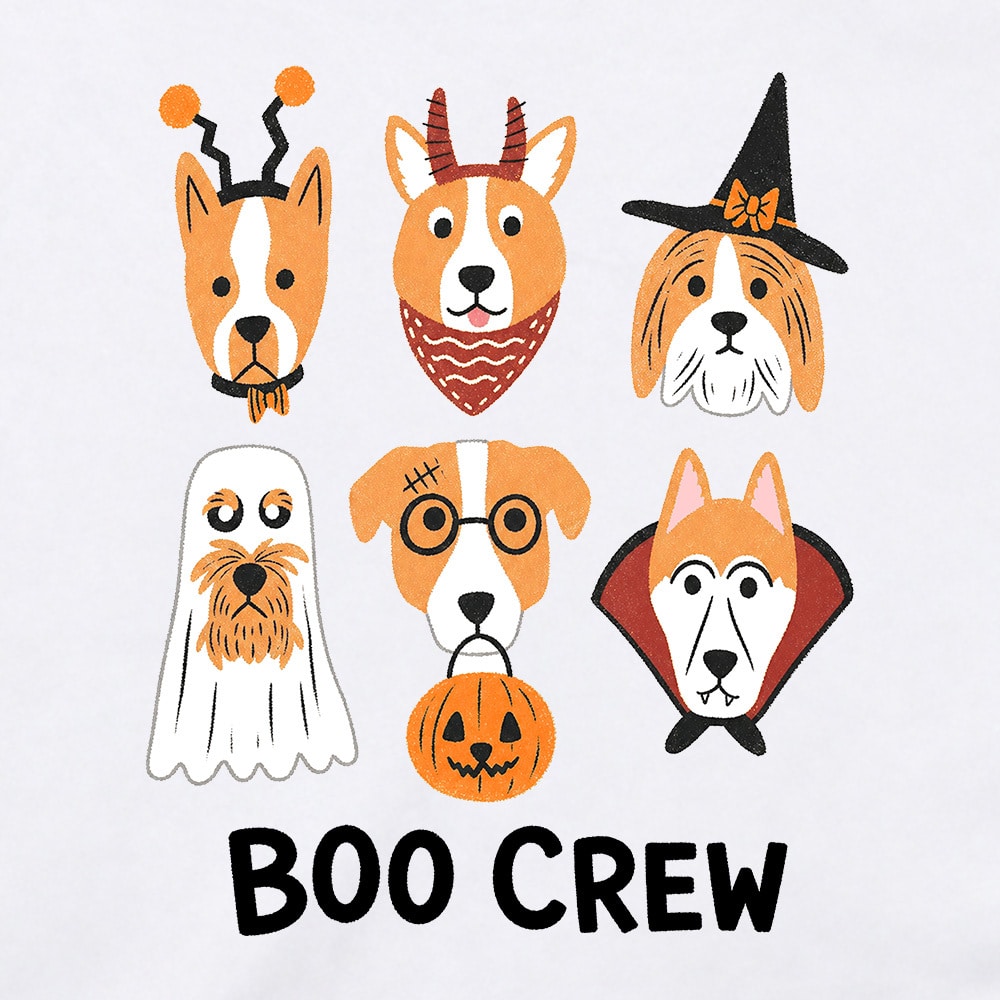 Boo Crew Vintage Standard Tee White - Image 2