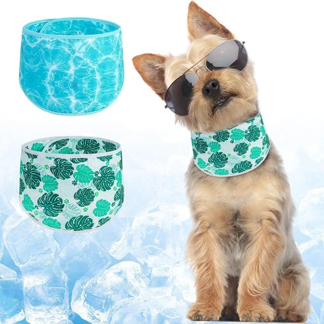 Beautyzoo dog cooling bandana breathable fabric for dogs