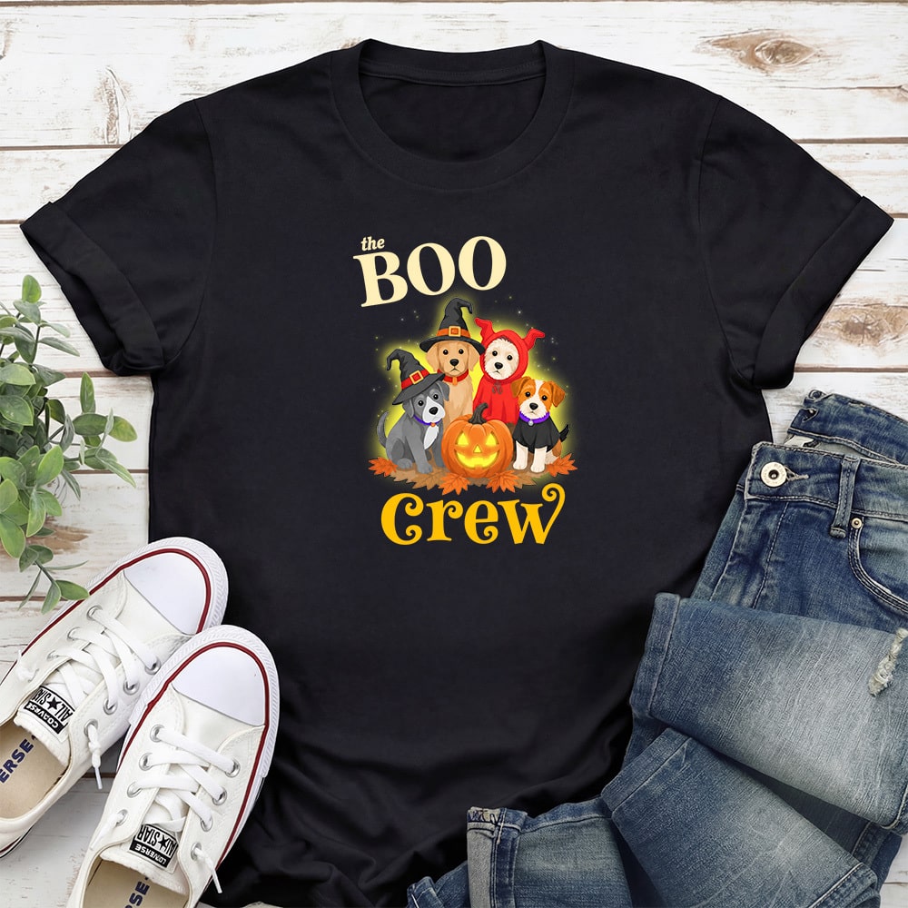 Boo Crew Spooky Standard Tee Black