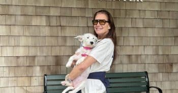 PetWireDaily — Brooke Shields and Daughter Adopt Rescue Dog Named Dottie