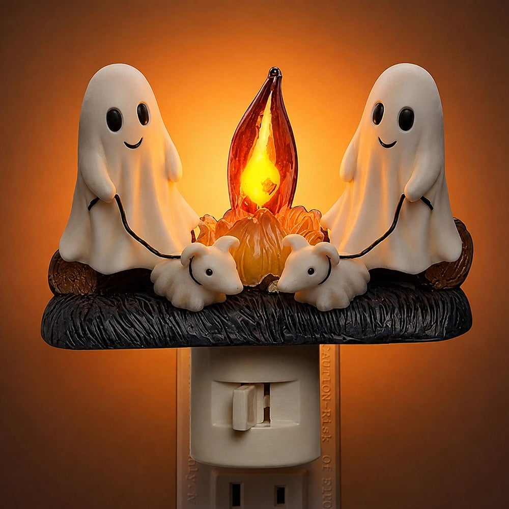 Ghosts & Dogs Campfire Night Light
