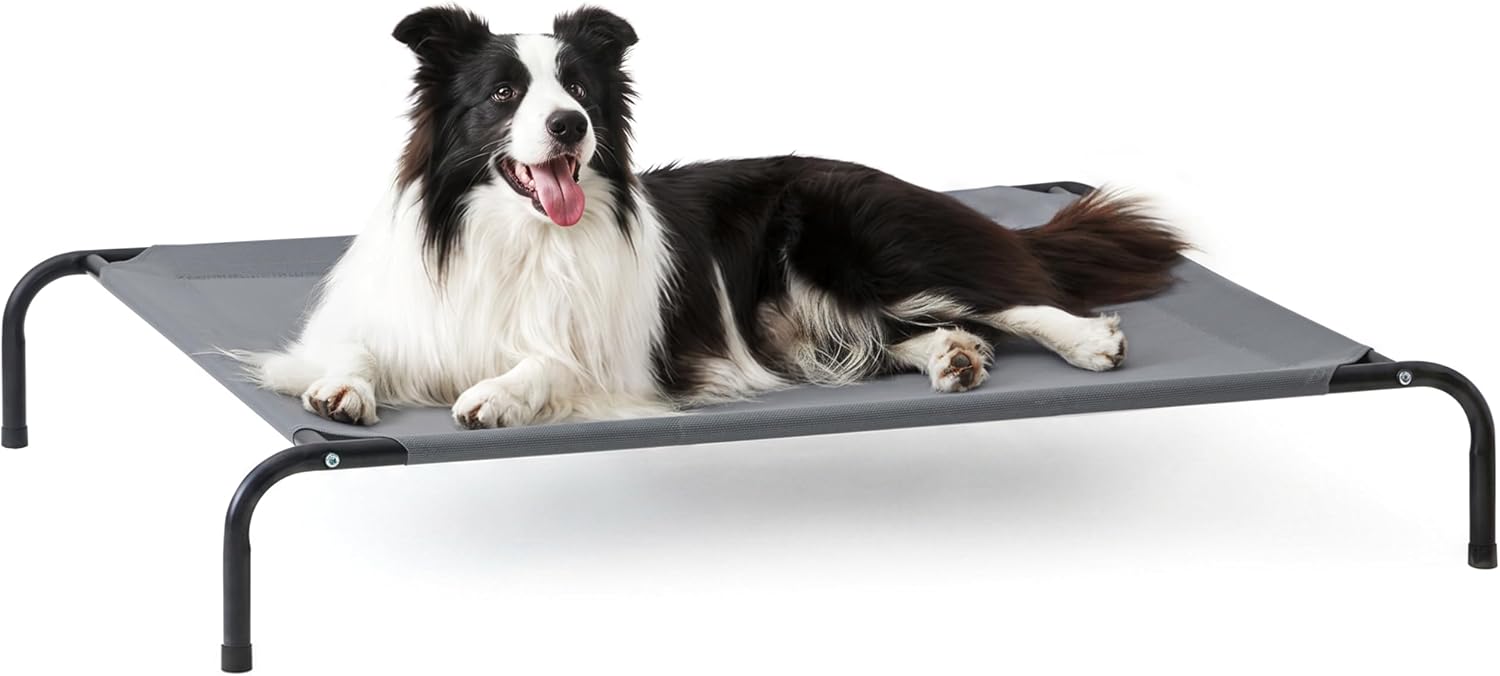 10.  Love's cabin Elevated Cooling Dog Bed