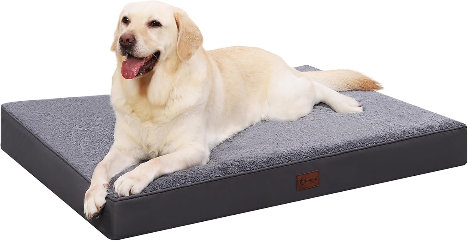 MIHIKK Waterproof Medium Size Dog Crate Bed