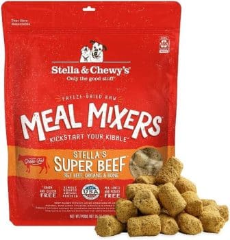 Stella & Chewy's Freeze-Dried Raw Beef Meal Mixers- Dog Food Topper and Mixer 