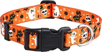 Mihqy Halloween Dog Collar