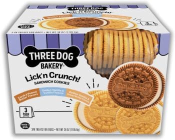 Three Dog Bakery Lick'n Crunch! Dog Treats