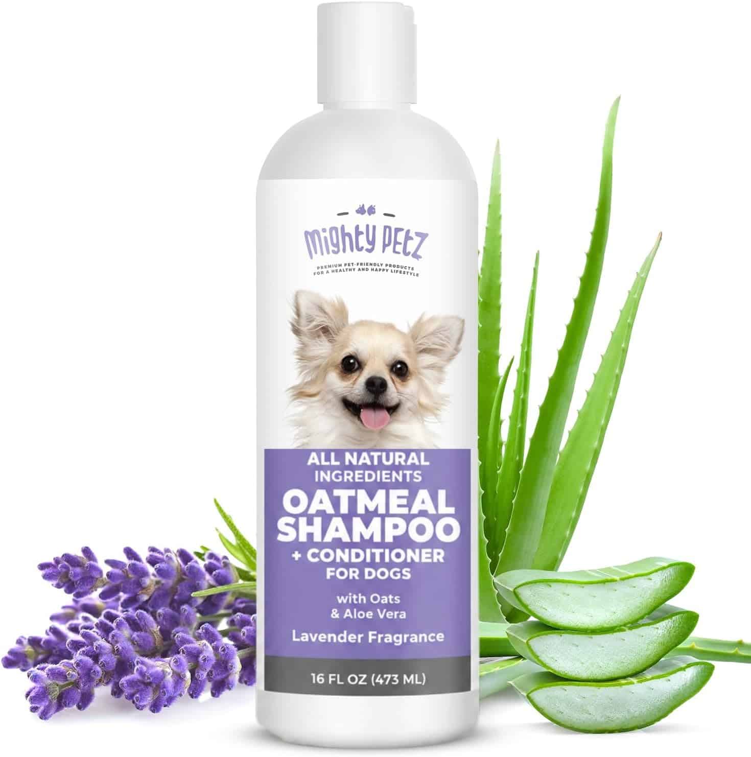 Mighty Petz 2-in-1 Oatmeal Dog Shampoo & Conditioner