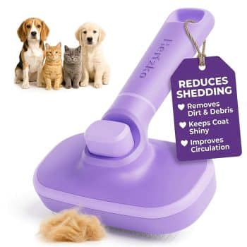 Hertzko Self Cleaning Slicker Brush for Dogs and Cats