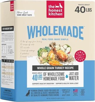 The Honest Kitchen Wholemade Whole Grain Turkey Recipe