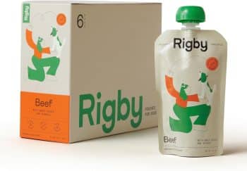 Rigby Essential Dog Treats, Organic Grass-Fed Beef