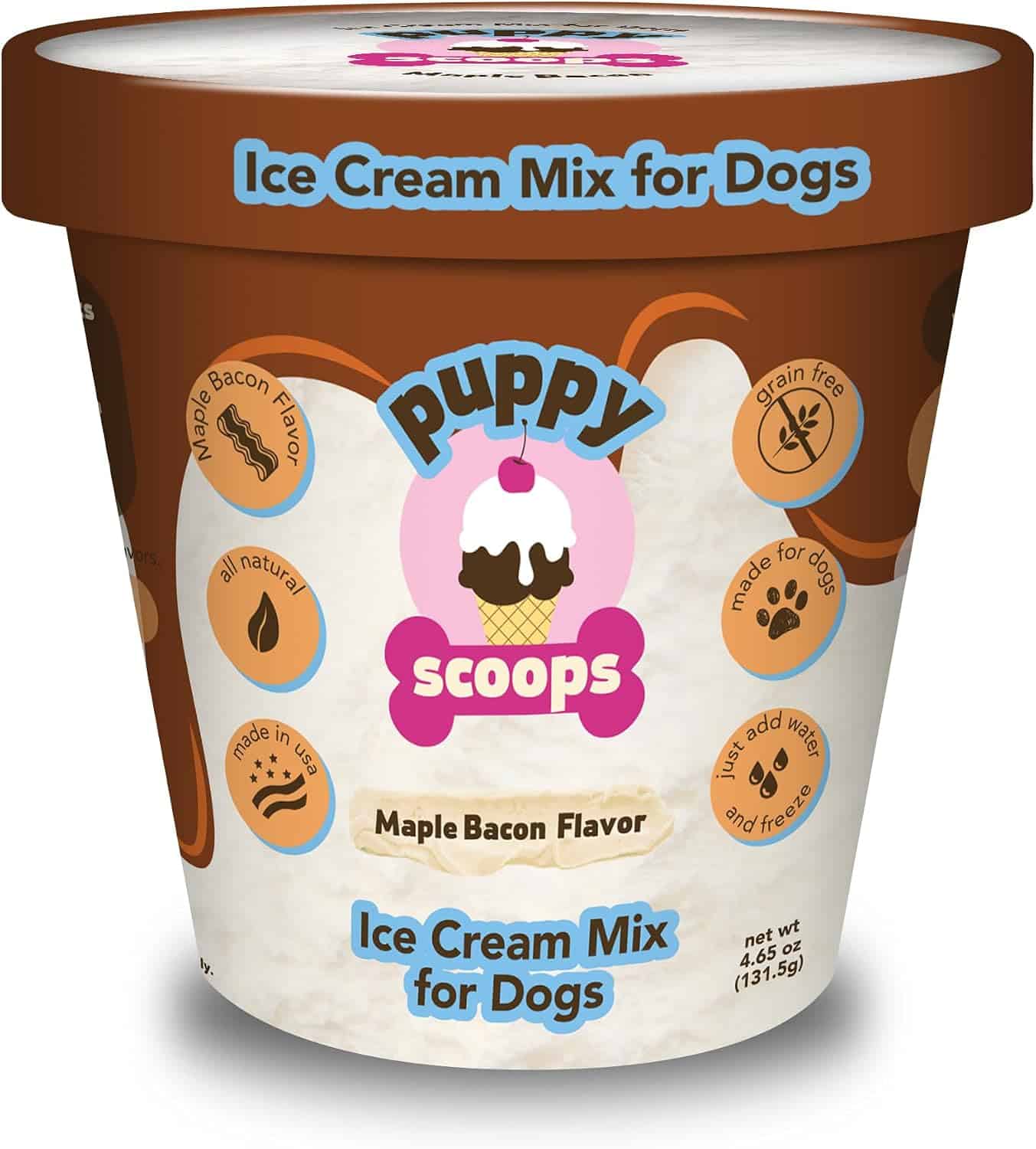 Puppy Scoops Dog Ice Cream Mix frozen dog treat