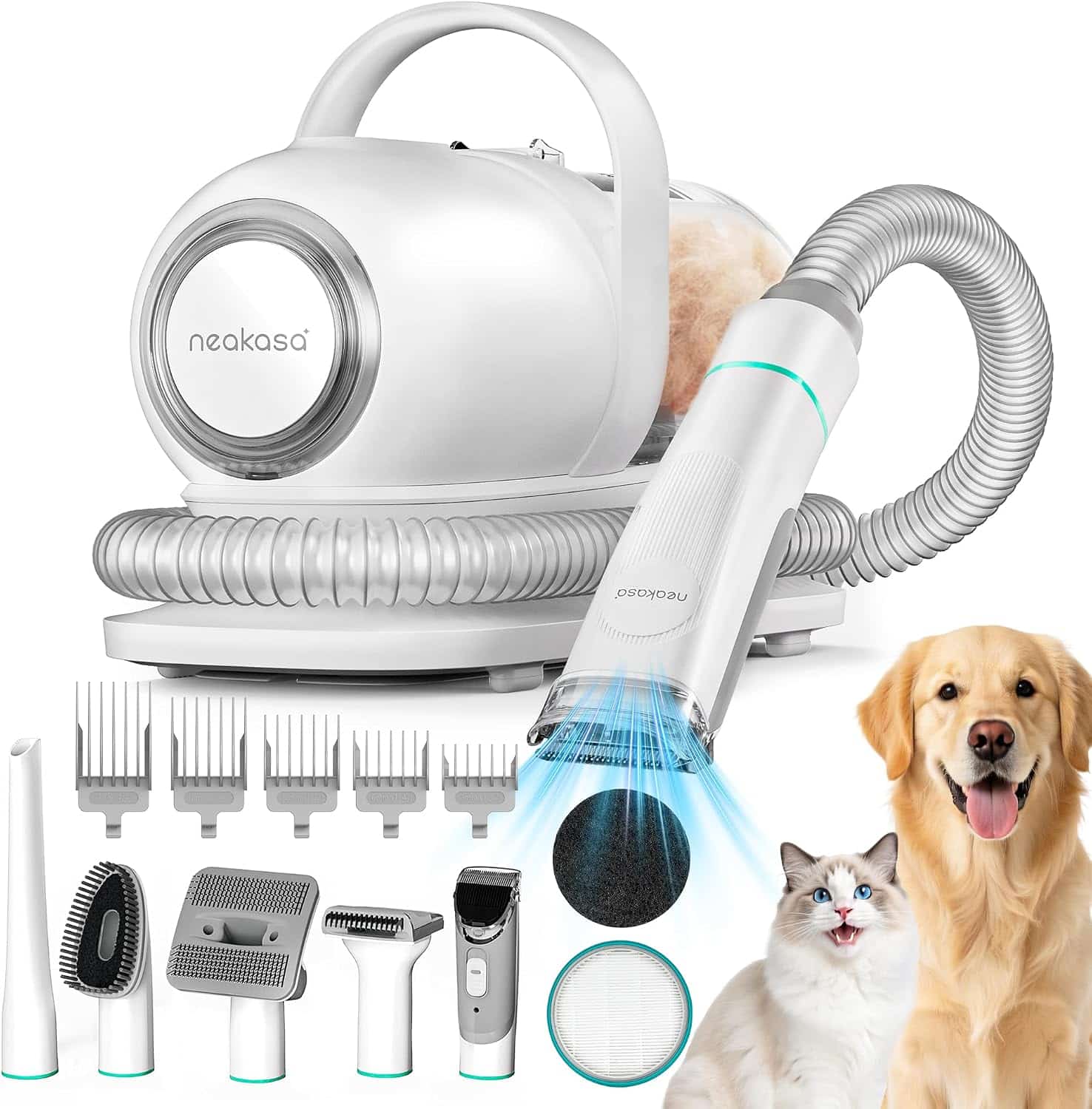 Neakasa P1 Pro Dog Grooming Vacuum 6-in-1 Kit