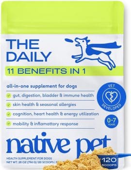Native Pet The Daily Dog Vitamins & Supplements