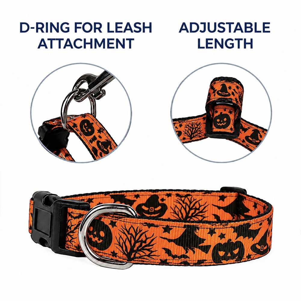 Halloween Dog Collar (Medium ONLY) - Image 7