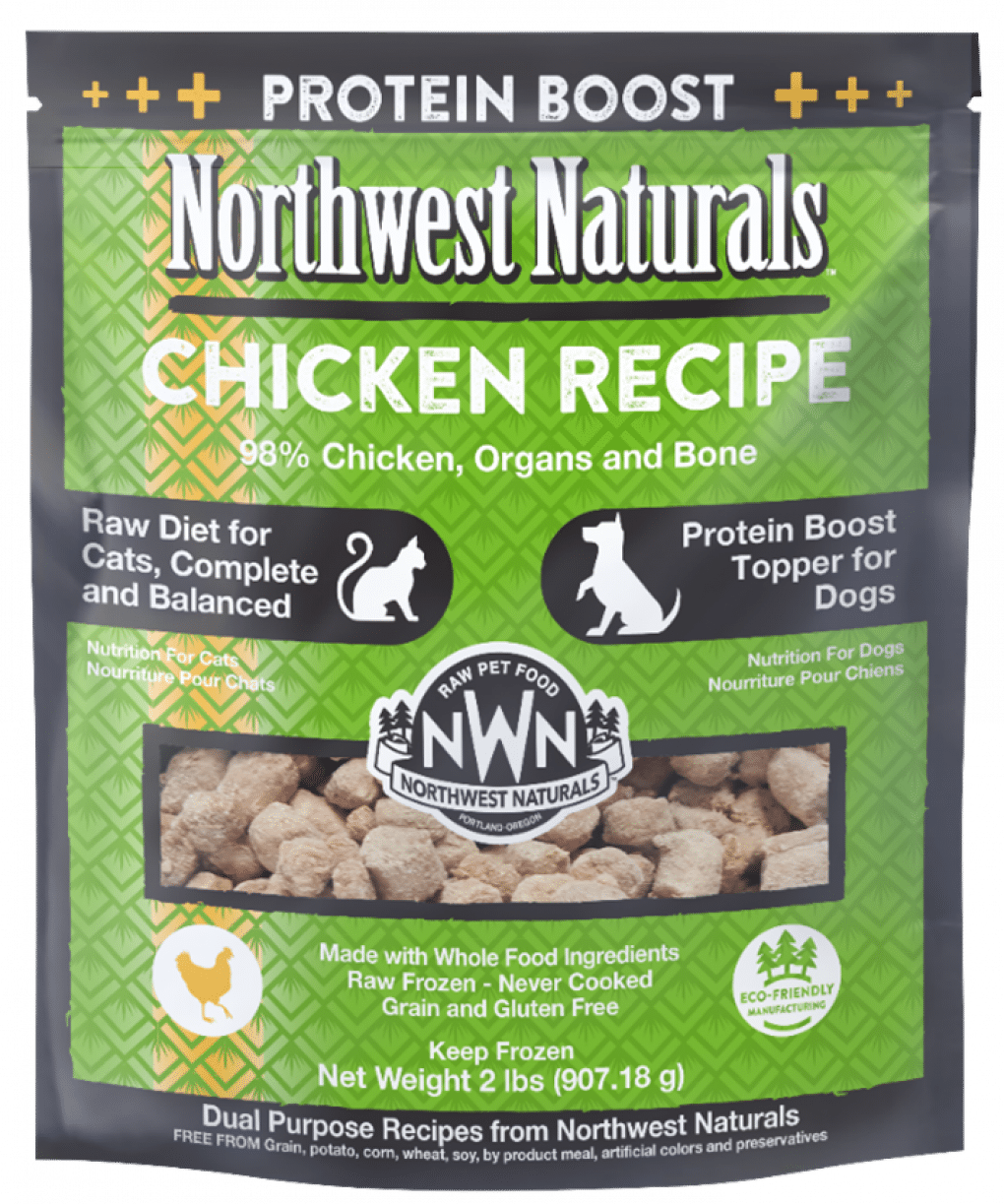 Recalled Northwest Naturals Frozen Chicken Recipe cat food