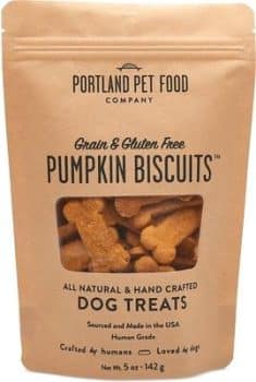  Portland Pet Food Company Pumpkin Biscuits Grain-Free & Gluten-Free Dog Treats