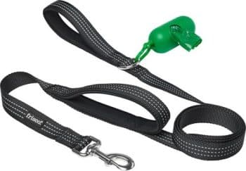 Frisco Traffic Leash with Dual Padded Handles & Poop Bag Dispenser