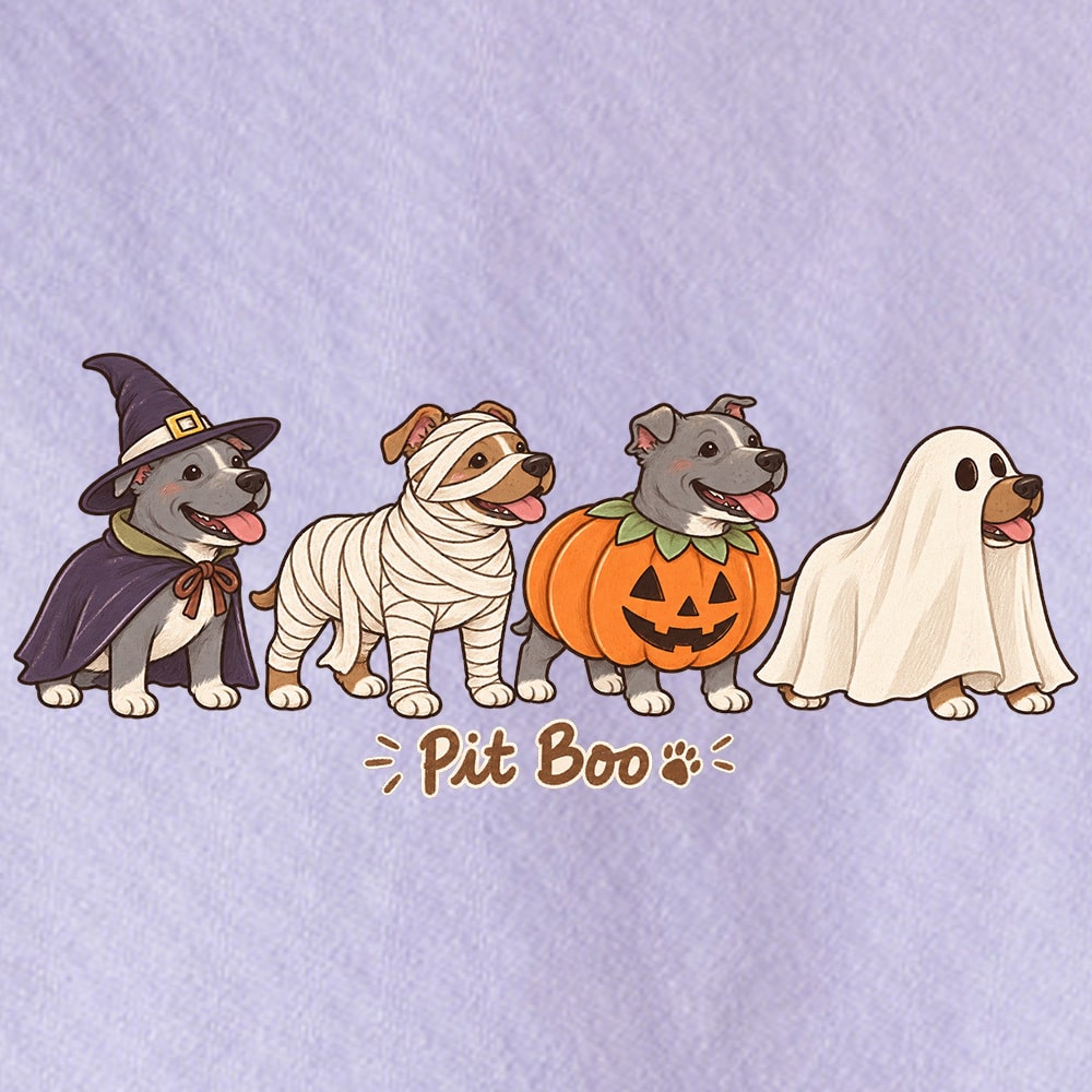 Comfort Colors Pit Boo Premium Sweatshirt - Orchid - Image 2
