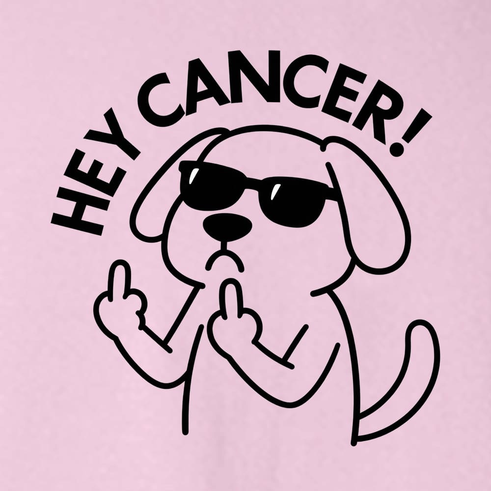 Hey Cancer Standard Tee Light Pink - Image 2