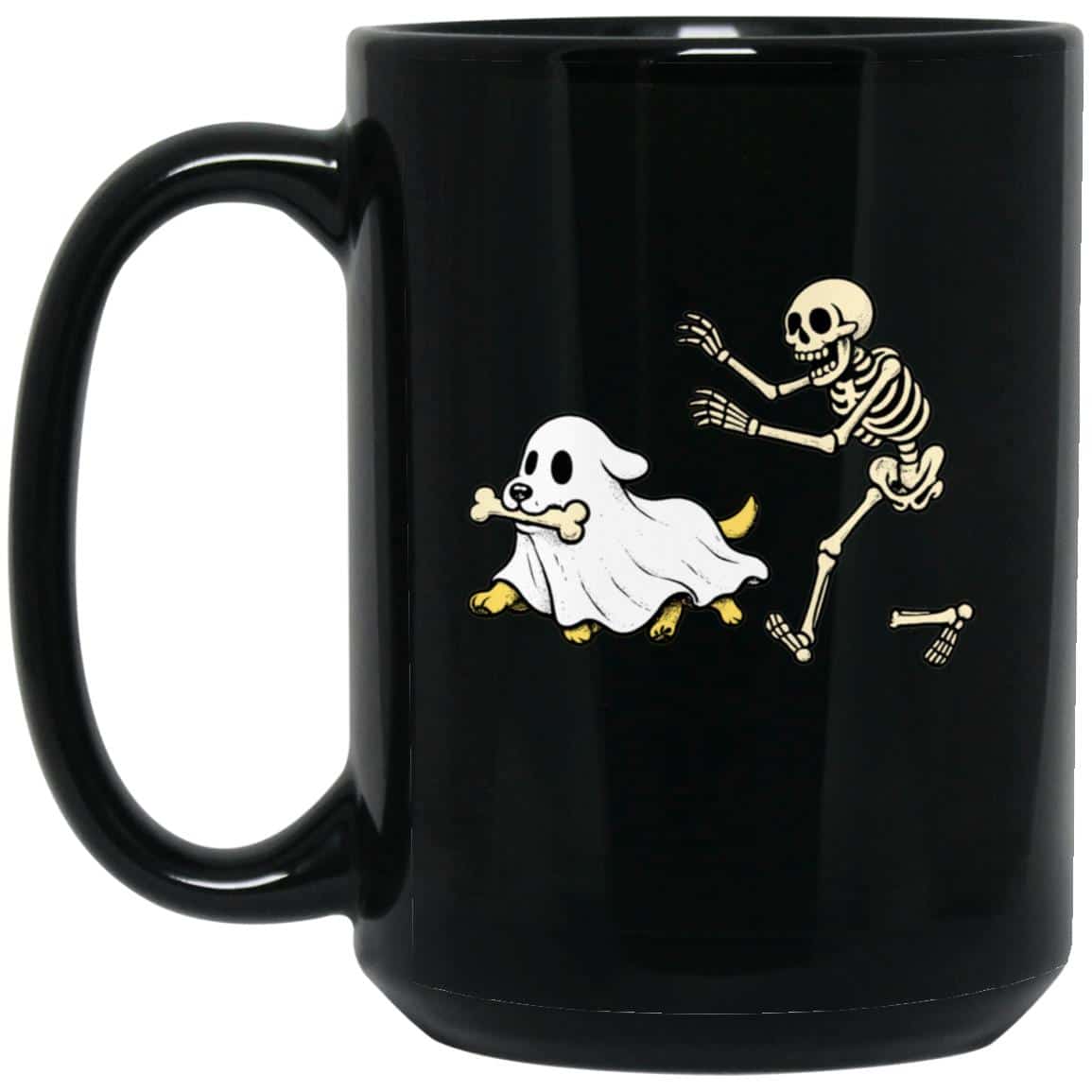 Bone Bandit 15oz Black Mug
