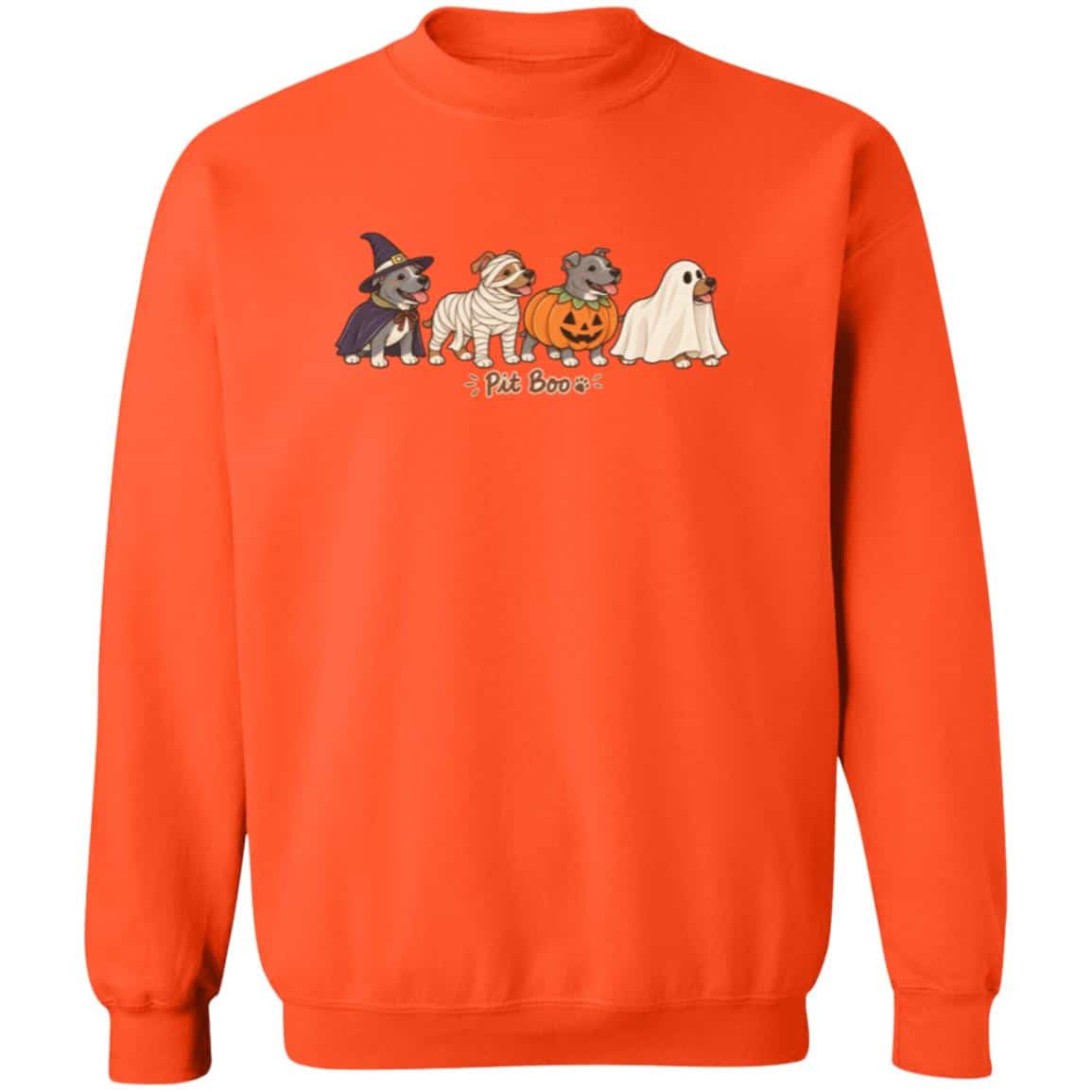 Pit Boo Sweatshirt Orange