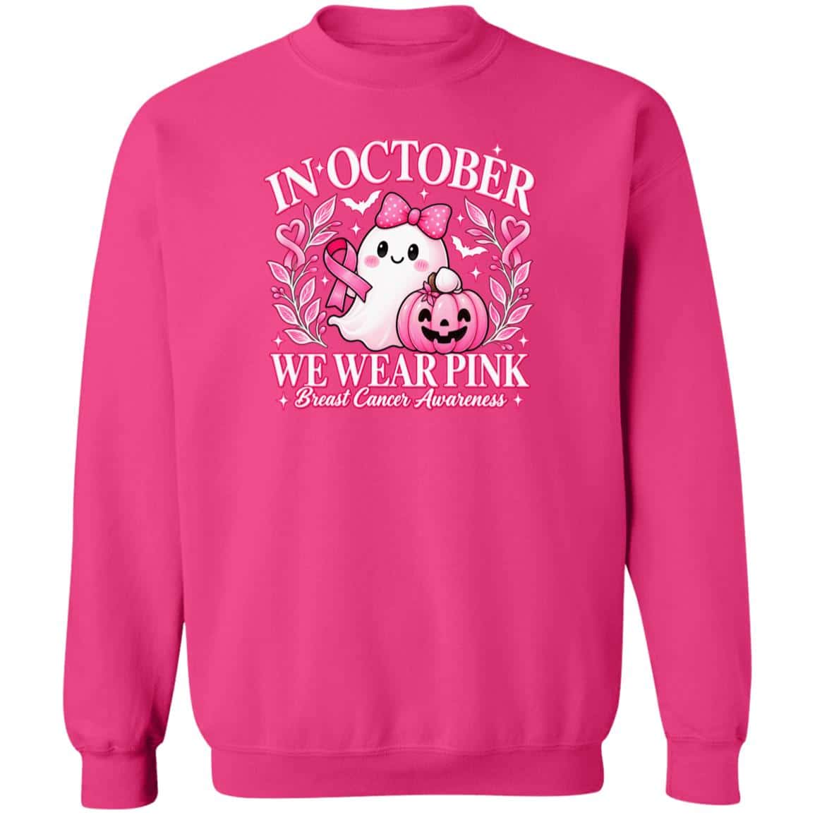 We Wear Pink Sweatshirt Pink