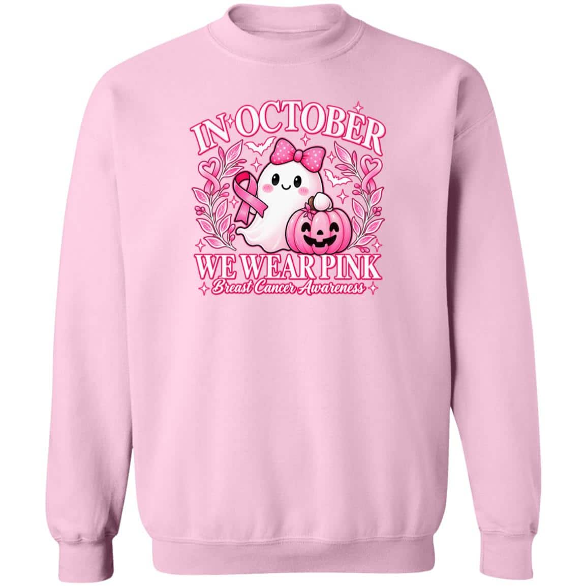 We Wear Pink Sweatshirt Light Pink