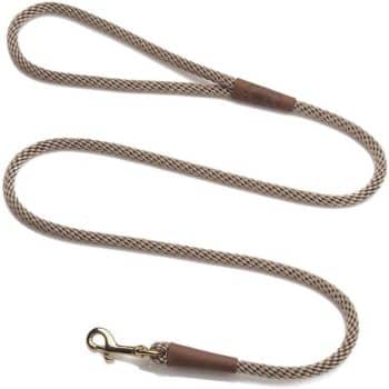  Mendota Pet Snap Leash - British-Style Braided Dog Lead